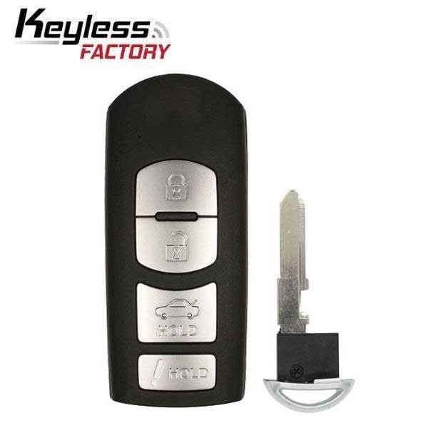 Mazda KeylessFactory2014-2019 / 4-Button Smart Key / PNGJY9-67-5DY / WAZSKE13D01 WAZSKE13D02 RSK-MAZ-D1T - main